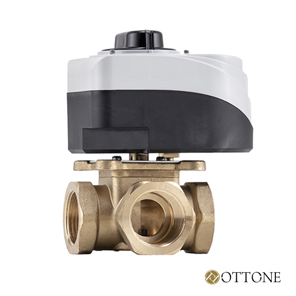 Zawory mieszające z siłownikiem