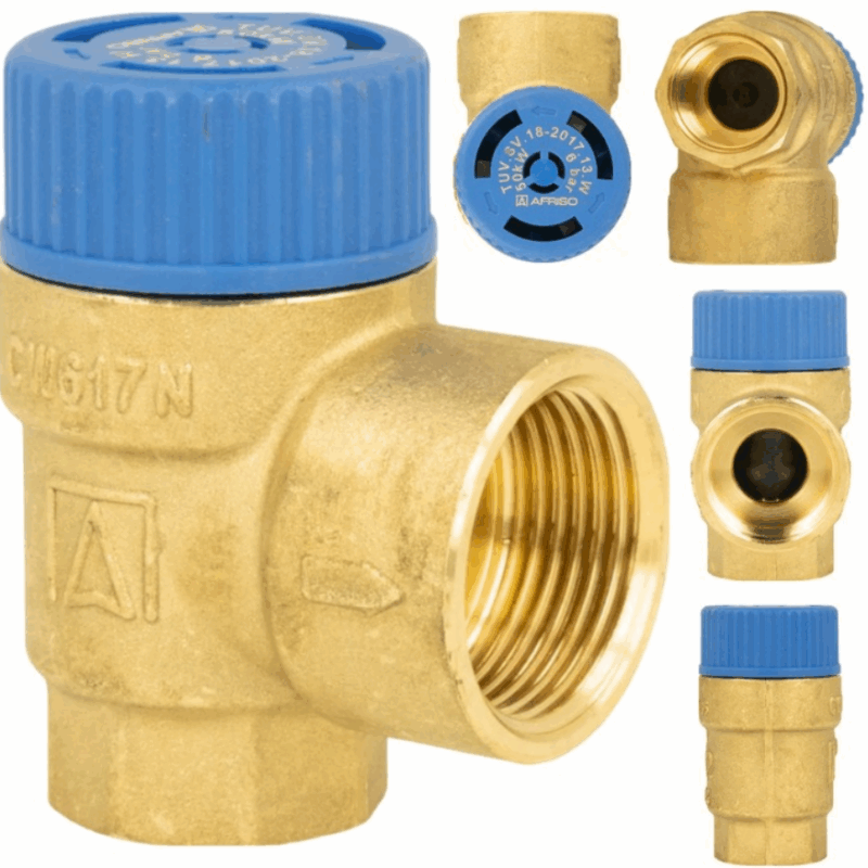 Zawór bezpieczeństwa CWU | HydroGreen – Ochrona instalacji